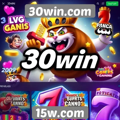 Visão geral dos jogos disponíveis em 30win